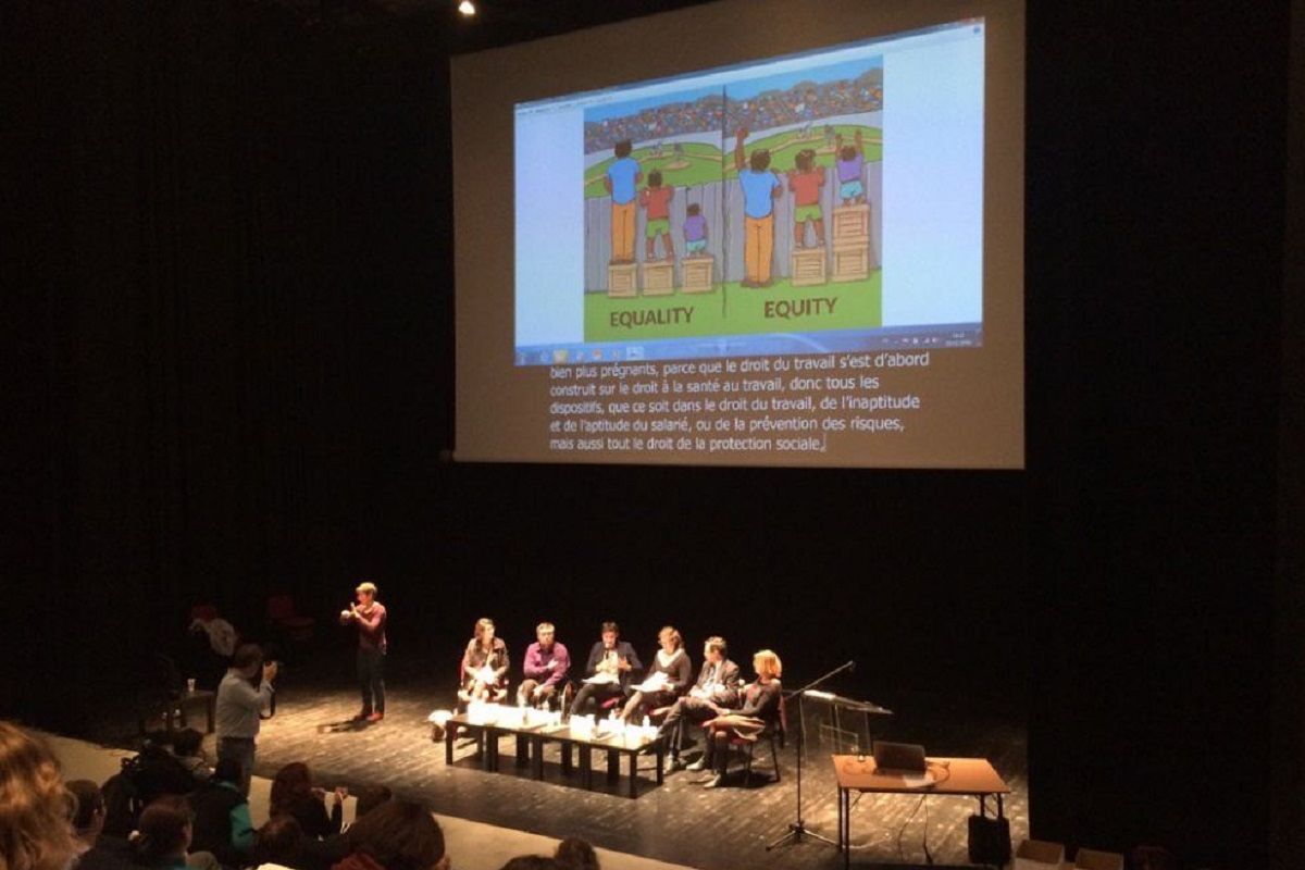 Le colloque organise par FIPHFP et EHESP lors de l etude de la cinquieme et derniere session du colloque