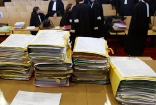 Des dossiers en attente de jugement (Illustration 2012)