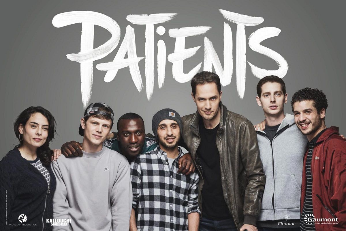 Les acteurs principaux du film Patient realise par Grand Corps Malade et distribue par Gaumont