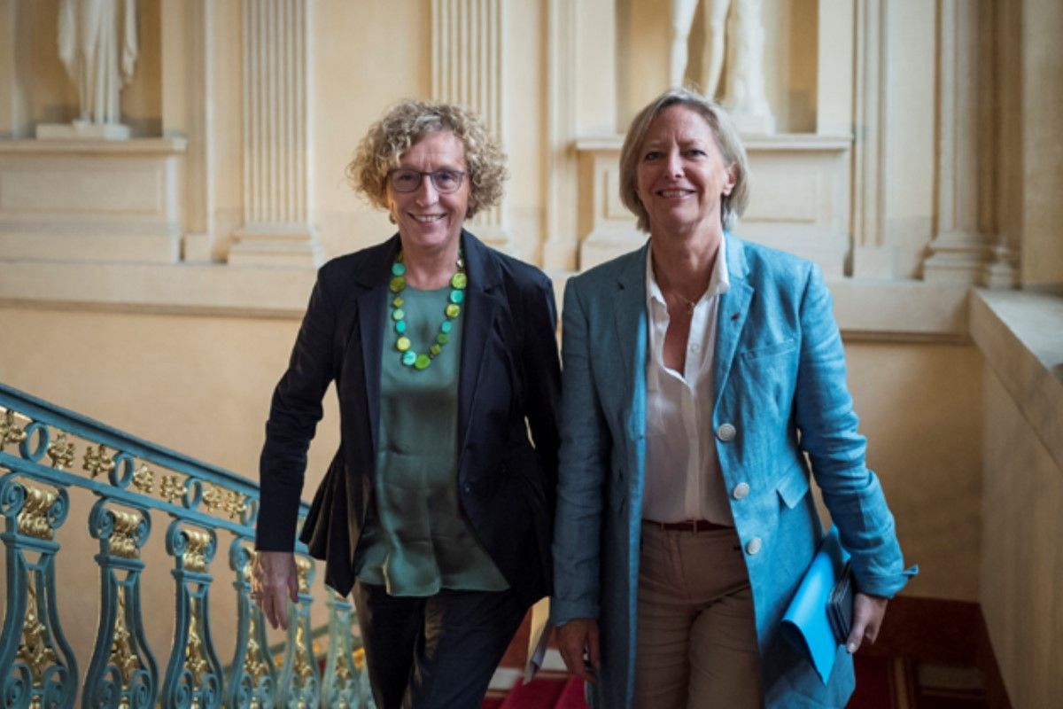 Muriel PENICAUD et Sophie CLUZEL